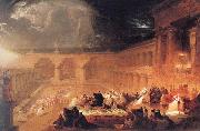 John Martin Belshazzar's Feast oil painting artist